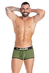 JOR 0817 Neon-Boxershorts Farbe Schwarz